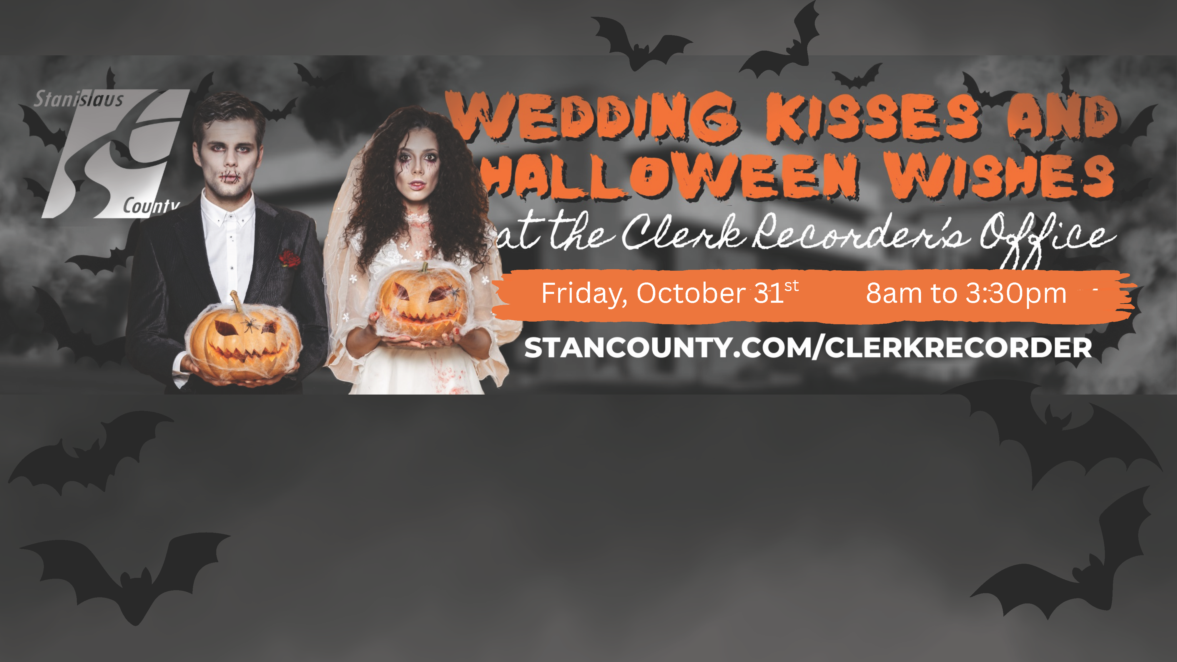 Clerk Recorder Imagery, Halloween Wedding Costumes