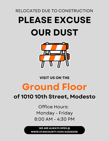 please excuse our dust during construction